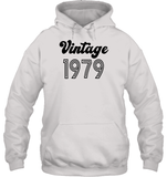 1979 Retro Vintage Birth Year Blast Unisex Heavyweight Pullover Hoodie