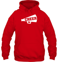 Cheer T Shirt Unisex Heavyweight Pullover Hoodie