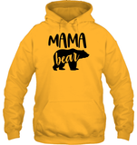 Mama Bear Family Shirt Unisex Heavyweight Pullover Hoodie