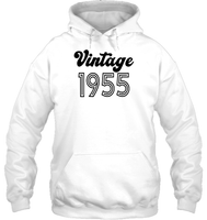 1955 Retro Vintage Birth Year Blast Unisex Heavyweight Pullover Hoodie
