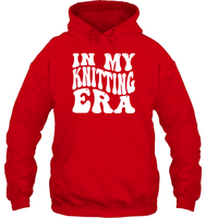 In My Knitting Era Unisex Heavyweight Pullover Hoodie