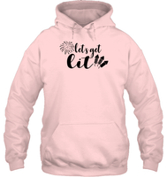 Let's Get Lit 4th Of July Shirt Unisex Heavyweight Pullover Hoodie