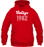 1982 Retro Vintage Birth Year Blast Unisex Heavyweight Pullover Hoodie
