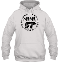Mama Bear Family Shirt Unisex Heavyweight Pullover Hoodie