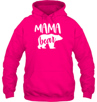 Mama Bear Family Shirt Unisex Heavyweight Pullover Hoodie