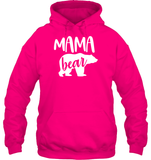 Mama Bear Family Shirt Unisex Heavyweight Pullover Hoodie