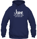June Birthday Month Unisex Heavyweight Pullover Hoodie