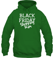 Black Friday Shopping Team Shirt – Ready to Score Big Deals Unisex Heavyweight Pullover Hoodie