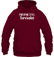 Parenting Syle: Survivalist Family Shirt Unisex Heavyweight Pullover Hoodie