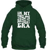 In My Twelfth Birthday Era  Birthday Shirt Unisex Heavyweight Pullover Hoodie