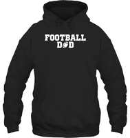 Football Dad Shirt - The Ultimate Game Day Essential Unisex Heavyweight Pullover Hoodie