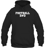 Football Dad Shirt - The Ultimate Game Day Essential Unisex Heavyweight Pullover Hoodie