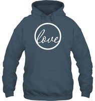 Love Valentine's Day Unisex Heavyweight Pullover Hoodie