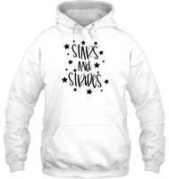 Stars And Stripes 4th Of July Shirt Unisex Heavyweight Pullover Hoodie