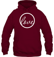 Love Valentine's Day Unisex Heavyweight Pullover Hoodie