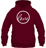 Love Valentine's Day Unisex Heavyweight Pullover Hoodie