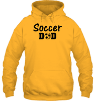 Soccer Dad Sports Shirt Unisex Heavyweight Pullover Hoodie