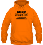 Warning Birthday Weekend In Progress Unisex Heavyweight Pullover Hoodie