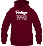1992 Retro Vintage Birth Year Blast Unisex Heavyweight Pullover Hoodie