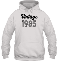 1985 Retro Vintage Birth Year Blast Unisex Heavyweight Pullover Hoodie