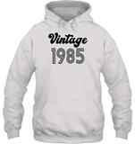 1985 Retro Vintage Birth Year Blast Unisex Heavyweight Pullover Hoodie