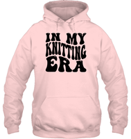 In My Knitting Era Unisex Heavyweight Pullover Hoodie