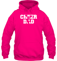 Cheer Dad With Cheerleader Unisex Heavyweight Pullover Hoodie