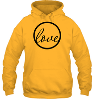 Love Valentine's Day Unisex Heavyweight Pullover Hoodie