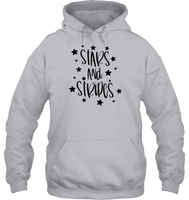 Stars And Stripes 4th Of July Shirt Unisex Heavyweight Pullover Hoodie