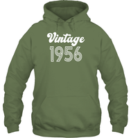 1956 Retro Vintage Birth Year Blast Unisex Heavyweight Pullover Hoodie