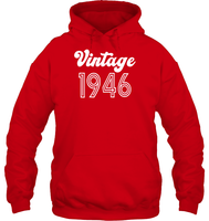 1946 Retro Vintage Birth Year Blast Unisex Heavyweight Pullover Hoodie