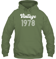 1978 Retro Vintage Birth Year Blast Unisex Heavyweight Pullover Hoodie