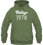 1978 Retro Vintage Birth Year Blast Unisex Heavyweight Pullover Hoodie