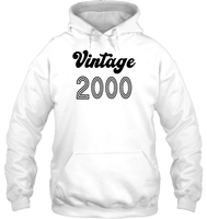 2000 Retro Vintage Birth Year Blast Unisex Heavyweight Pullover Hoodie