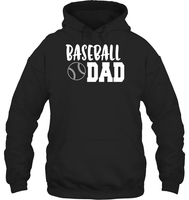Baseball Dad Shirt Unisex Heavyweight Pullover Hoodie With Baseball