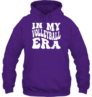 In My Volleyball Era Sports Shirt Unisex Heavyweight Pullover Hoodie