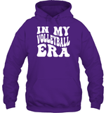 In My Volleyball Era Sports Shirt Unisex Heavyweight Pullover Hoodie