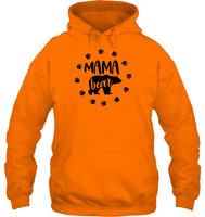 Mama Bear Family Shirt Unisex Heavyweight Pullover Hoodie