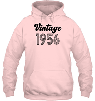 1956 Retro Vintage Birth Year Blast Unisex Heavyweight Pullover Hoodie