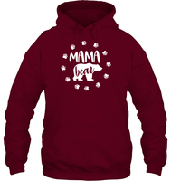 Mama Bear Family Shirt Unisex Heavyweight Pullover Hoodie