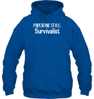 Parenting Syle: Survivalist Family Shirt Unisex Heavyweight Pullover Hoodie