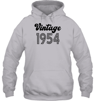 1954 Retro Vintage Birth Year Blast Unisex Heavyweight Pullover Hoodie