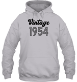 1954 Retro Vintage Birth Year Blast Unisex Heavyweight Pullover Hoodie