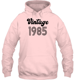 1985 Retro Vintage Birth Year Blast Unisex Heavyweight Pullover Hoodie