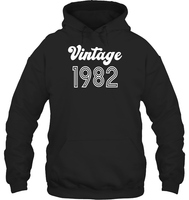 1982 Retro Vintage Birth Year Blast Unisex Heavyweight Pullover Hoodie