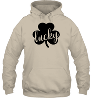 Lucky St Patrick's Day Shirt Unisex Heavyweight Pullover Hoodie
