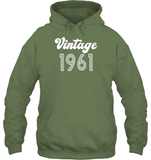 1961 Retro Vintage Birth Year Blast Unisex Heavyweight Pullover Hoodie