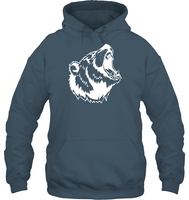 Angry Bear Shirt Unisex Heavyweight Pullover Hoodie