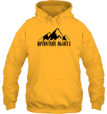 Adventure Awaits Unisex Heavyweight Pullover Hoodie
