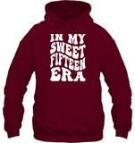 In My Sweet Fifteenth Era Birthday Shirt Unisex Heavyweight Pullover Hoodie